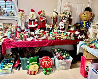 Christmas Décor ( Located in building #2 on the property)