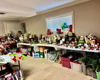 Christmas Décor ( Located in building #2 on the property)