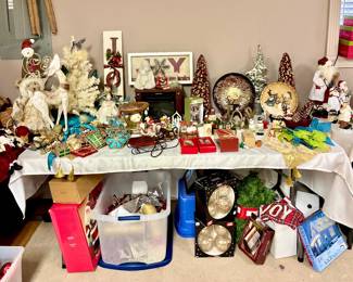 Christmas Décor ( Located in building #2 on the property)