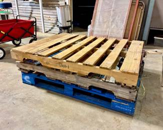 Wooden Pallets ( Located in building #2 on the property)