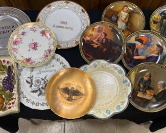Rockwell And Other Collectible decorative Plates