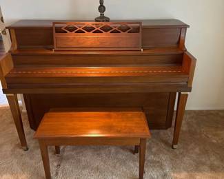 Kawai Upright Piano And Bench