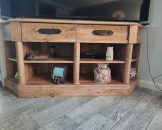 Wood TV Stand