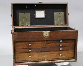 Wooden Mechanics Tool Box by National Cabinet Company