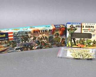 Revell and Afrika Korps Toy Figures
