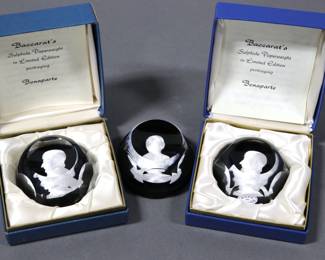 Baccarat Paperweights