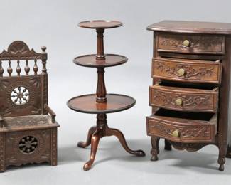 Miniature Furniture Pieces