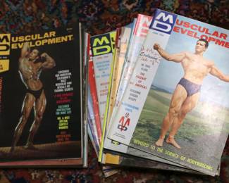 1960's Body Building Magazines