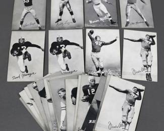 Football Exhibit Cards