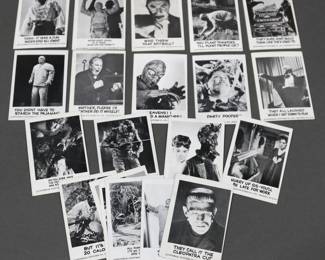Spook Stories 1961 Collector Cards