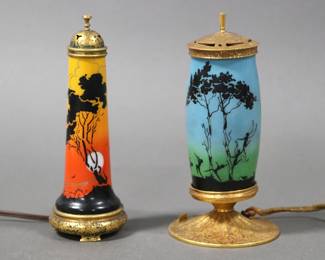 Vintage Perfume Lamps
