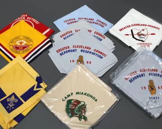 Vintage Boy Scout Neckerchiefs
