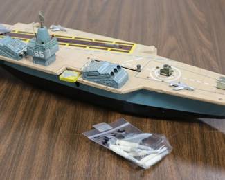 Marx tin aircraft carrier 