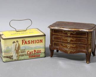 Biscuit Tin and Tobacco/Lunch Box