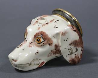 Dog Head Pottery - Stirrup Cup