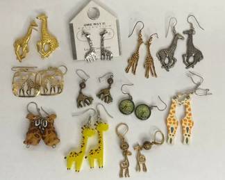 Giraffe Earring Collection