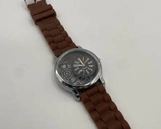 Silicone Banded Mens Watch