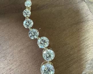 14K Gold Diamond Pendant