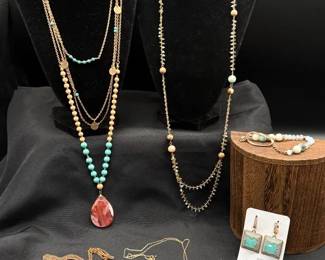 Bohemian Jewelry Collection With 925 Stamped Earrings