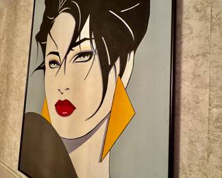 PATRICK NAGEL COMMEMORATIVE NC1 ART