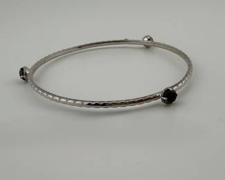 Tacori Smoky Quartz station Bangle