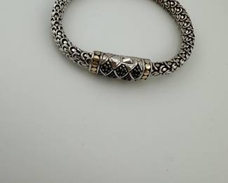John hardy Naga 18k Sterling Bracelet 