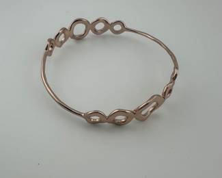 Ippolita Sterling 18k rose gold bangle