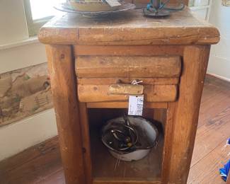 Possible motel nightstand 