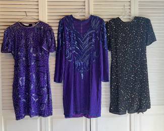 100% silk and beaded dresses
$20 each