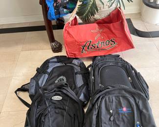 Backpacks and assortment of carry bags
$5-$15