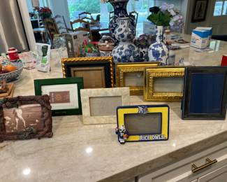 Picture frames
Most five dollars each