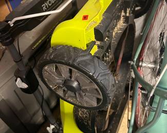 Lawnmower and other garage items