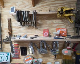 C Clamps, Staple Guns, T Square