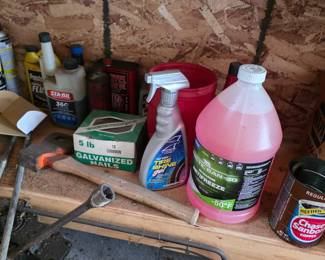 Hatchet, Nails, Anti-Freeze