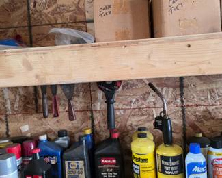 Automotive Chemicals, Oil, Propane, Torch