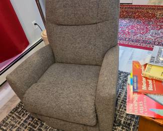 Small recliner gray