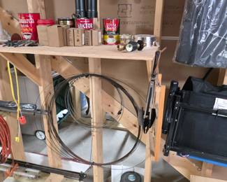 Propane Tank Gauge, Fish Tape/Snake, Screws