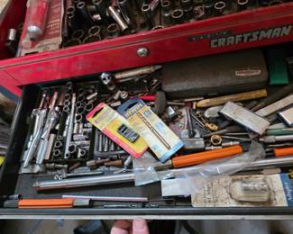 Tool Chest with Tools, sockets