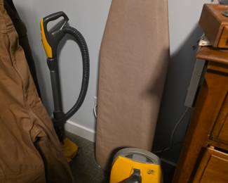 Vacuum cleaner, Ironing board