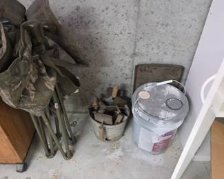 Camping Chair, Trowels