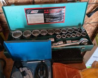 Socket Set, Pipe Cutter