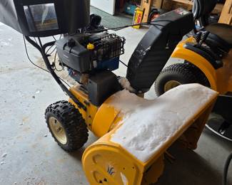 Cub Cadet 2-stage snow blower