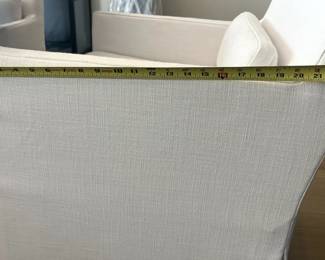 Restoration Hardware "Low Belgian" Slipcovered Dining Chair