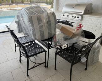 Ballard Designs Outdoor Dining Set