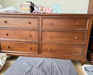 Pottery Barn Marlowe 6-Drawer Dresser, Walnut