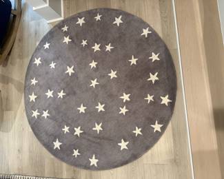 Pottery Barn Starry Skies Round Rug