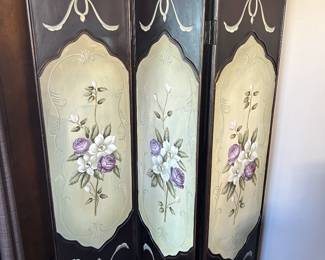 Hand painted screen 