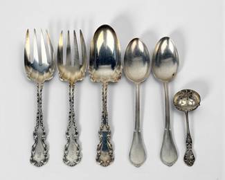 (6) Sterling Silver Serving Pieces
