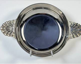 French .800 Silver Handled Bowl
