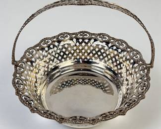 Antique English Sterling Handled Bowl
